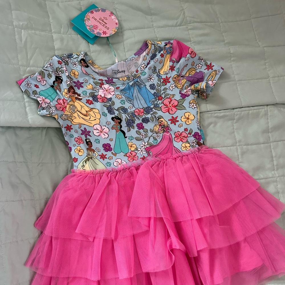 Posh peanut Disney princess Tulle skirt dress SIZE 3-4T.